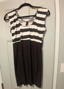 Black and White Mini Dress!